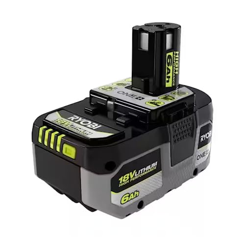 RYOBI ONE+ 18V Lithium-Ion HIGH Performance Starter Kit with 2.0 Ah Battery, 4.0 Ah Battery, 6.0 Ah Battery, Charger, and Bag