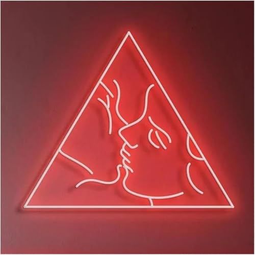 Lampe enseigne au néon triangle pour calmer le stress et décorer votre chambre