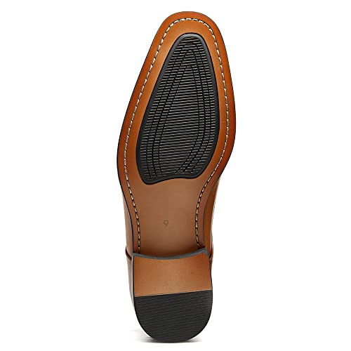 Image of GIFENNSE Mens Oxford Shoes Leather Dress Shoes for Men
