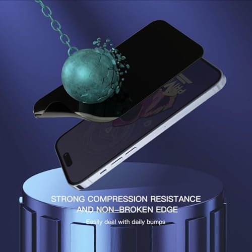 Image of Tempered Glass Screen Protector (For iPhone 15 Plus (Privacy))