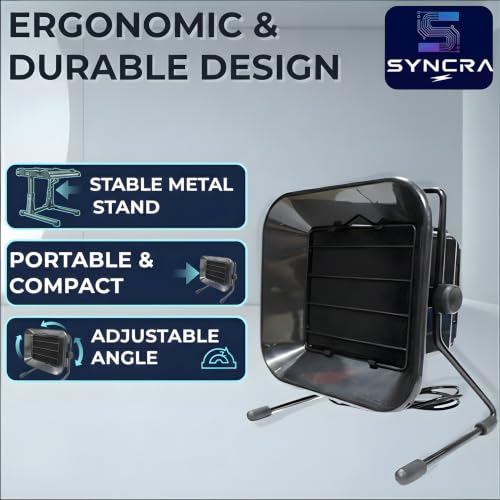 Image of Syncra 493 Solder Fume Extractor Bench Top Smoke Absorber with Activated Carbon Filter for Electronics Repair Soldering Station Home Industrial Use