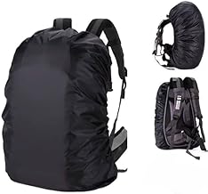 Waterproof Rain Cover for Rucksack Backpack Bag, Suitable Bags Cover for Hiking, Camping & Trakking XL Bag, Adjustable Buckle and Elastic Protect from Rain and dust, Black