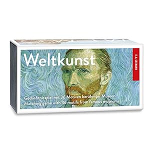 Weltkunst. Memo: Schätze berühmter Museen. Gedächtnisspiel mit 36 Motiven