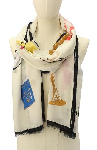 kate spade new york Women's Things We Love Viscose Oblong Scarf, Stylish & Lightweight Fashion Accessory3