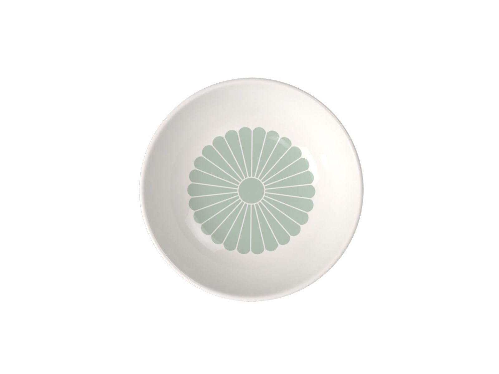 Villeroy & Boch - Fleur Vert Dessertschalen 6er Set, Schalen für Desserts, Snacks & Beilagen, Bowl mit Blumenmuster, Spülmaschinenfest & Mikrowellensicher, Premium Porzellan, Grün