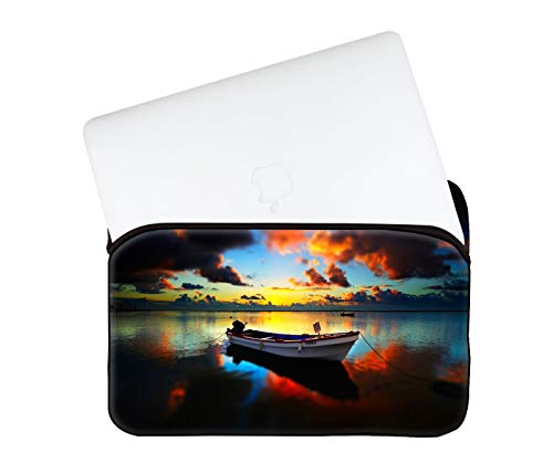 Image of Theskinmantra Fantasy Island Laptop Sleeve, Slip-on Sleeve case for All Brand 15 to 15.6 inch Laptop