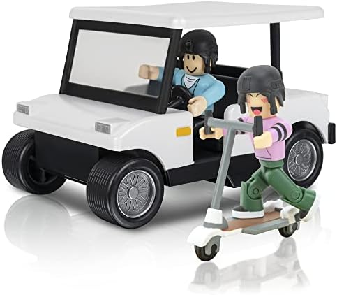 Roblox ROG0239 Celebrity Collection-Feature Vehicle-Brookhaven: Golf Cart, multicolor