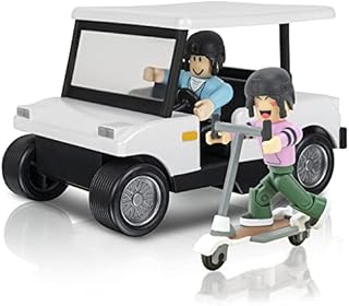 Roblox ROG0239 Celebrity Collection-Feature Vehicle-Brookhaven: Golf Cart, multicolor
