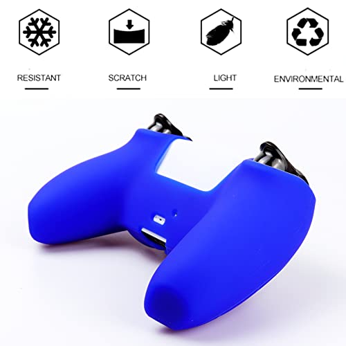 Image of Silicone Skin for Ps5 Controller, 1pc Anti-Slip Shell Cover Case with 10 Joystick Grips for Playsation 5 Controller Wireless Gamepad(PS5 Controller #9)