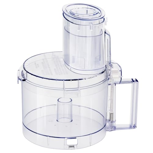7 Cup FP-631AGTXT-1 with 4 Locking Tabs Complete Accessories Fits Cuisinart Food Processor Replacement Parts,Contain Bowl, DLC-117BGTXT1 Cover, DLC-118BGTXT1 Sleeve and DLC-120BGTX-1 Pusher, DLC-10