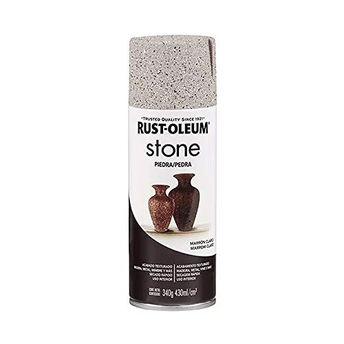 Reviews de Acabados de pintura los más recomendados. 41 Rust Oleum Stone pintura en aerosol con acabado texturizado tipo piedra (Piedra Marrón Claro). Envío Gratis!