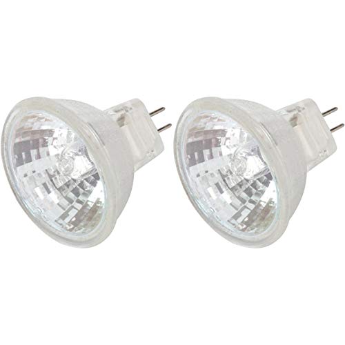 Simba Lighting MR11 Halogen 10W 12V Spotlight Bulb, GU4 Base, 2700K, 2 Pack