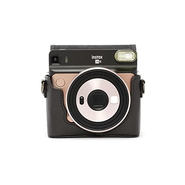 Fujifilm Instax SQ 6 EX D Sofortbildkamera, Graphite Grau & SQ6 Tasche, Schwarz – Bild 7