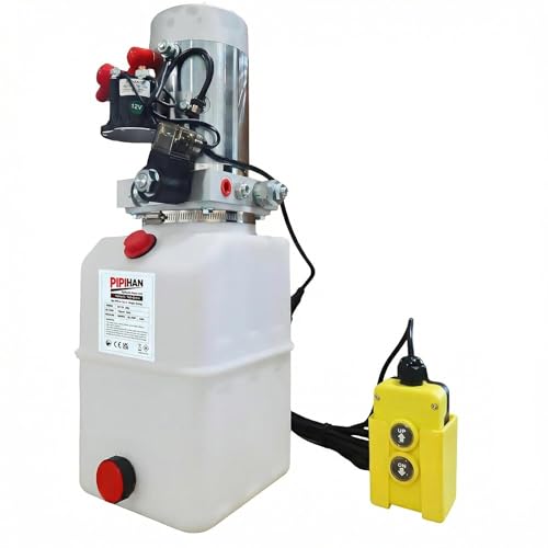 Single Acting 6‑Quart 12V Hydraulic Power Unit