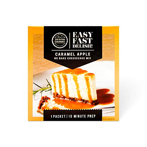 Just In Time Gourmet Mix Cheese Cake Caramel Apple, 4.42