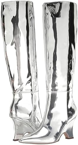 Sam Edelman Women's Vance Fashion Boot, Soft Silver, 7.5 | Image 6