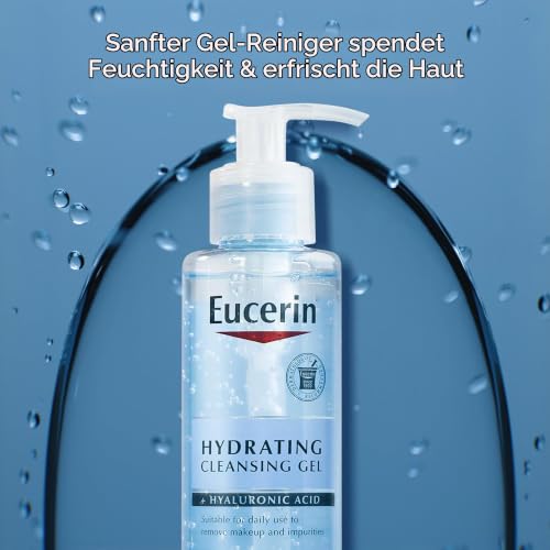 Eucerin, feuchtigkeitsspendendes Reinigungsgel + Hyaluronsäure, 200 ml (6,8 fl oz) – Ansicht 4