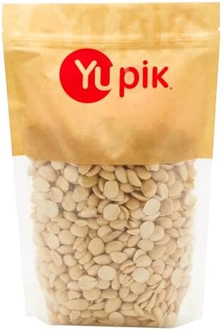 Yupik Blanched Marcona Almonds, 2.2 lb (35.2 oz), Gluten-Free, Vegan, Kosher, Oil-Free, Raw Nuts, Unsalted, Skinless, Oil-Free, Source of Fiber, Healthy Snack