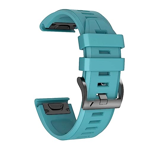 Correa de silicona de 26mm para Garmin Fenix 6X Pro y 7X en color ágata