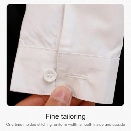 Conjunto de ropa para niños con tirantes británicos camisas y pantalones 7