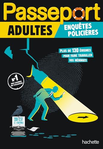 Passeport Adultes - Enquêtes policières - Cahier de vacances 2026