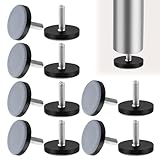 3.Stabilité maximale : Ces pieds réglables M6 avec large surface d’appui de 35 mm offrent une excellente stabilité et empêchent efficacement les chaises et meubles de vaciller.
