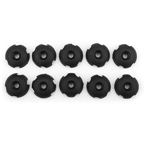 Xolsurg 10pcs Nylon Large Deck Line Guide Round Outfitting for Kayak Canoe