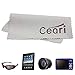 CEARI Leather DSLR Camera Case Bag with Neck Strap for Canon Powershot SX720 HS Digital SLR Camera - Coffee