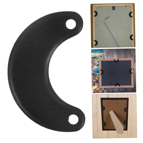 Image of POPETPOP 50pcs Picture Frame Backing Clips Easy to Install Photo Frame Fasteners for Hanging Pictures and Artwork Turn Button Hardware