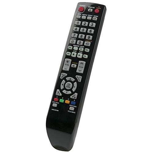 New Ak59-00104K Replace Remote Control Fit For Samsung Blu-Ray Dvd Player Bdp1590 Bdp1600 Bd-P1600/Xaa Bdp1602 Bdp3600 Bdp1590C Bdp1620 Bdp1650 Bdp1620A Bdp1580 Bdp1595 Bdp1600Abd-P1590 Bd-P1600 #TOP1