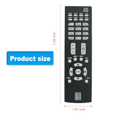 Télécommande de rechange projecteur Mitsubishi pour vos soirées cinéma à la maison - 2