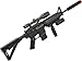 Evike ZM 3/4 Scale Spring Powered Airsoft M4 Rifle (Color: Black)