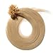 Produktbild Extensions Echthaar Bondings 50cm Haarverlängerung 100% Remy Bondings Echthaar U Tip 1g X 50s - Natürlich Blond #24