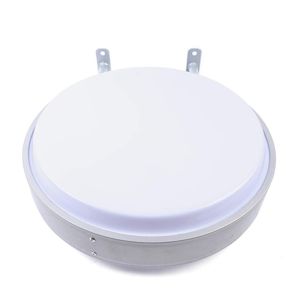 Caja de luz LED redonda de 50 cm – Letrero publicitario iluminado de doble cara para restaurantes, resistente al agua, letrero luminoso