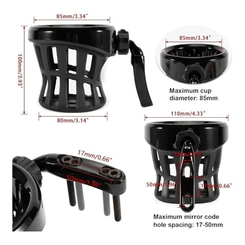 Porte-gobelet de boisson pour guidon moto : savourez votre café sur la route en Sportster