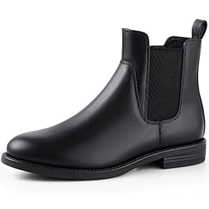 Women’s Ankle Chelsea Boots Fashion Comfort Side Zipper Low Heel Dressy Boots