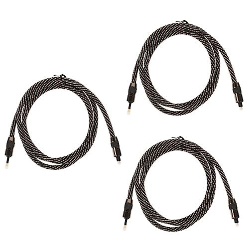 Cable de audio óptico Toslink macho a macho para conectar barras de sonido y televisores
