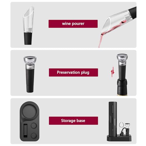 Ensemble de 4 ouvre-bouteilles électriques PEIXEN de haute précision