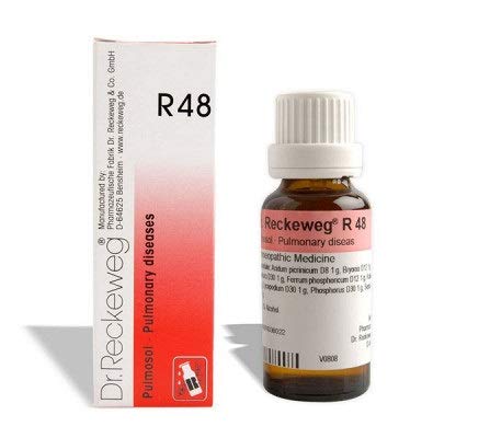 Dr. Reckeweg R48 (Pulmosol) (22ml) Pack Of 1