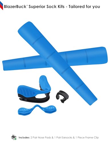 Image of BLAZERBUCK Replacement Earsocks & Nosepieces & Frame Clip for Oakley M Frame 2.0 Strike