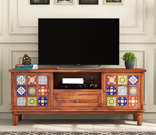 Image of Premium Solid Sheesham Wood Craftsmanship - Built from Sheesham Wood, ensuring Durability, Strength, and a Timeless Natural Grain Pattern.