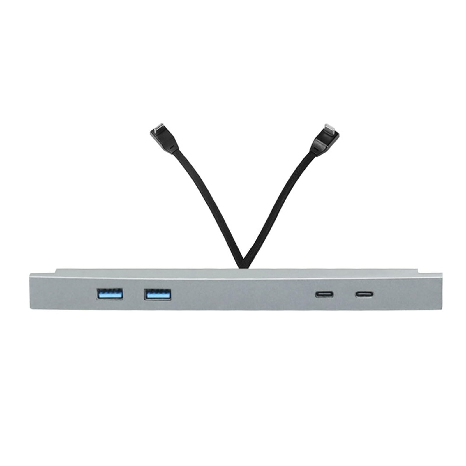 Estación de acoplamiento USB de consola central divisor sensor inteligente adaptador de carga rápida accesorios adecuados para acoplamiento de concentrador Y, cargador interior rápido