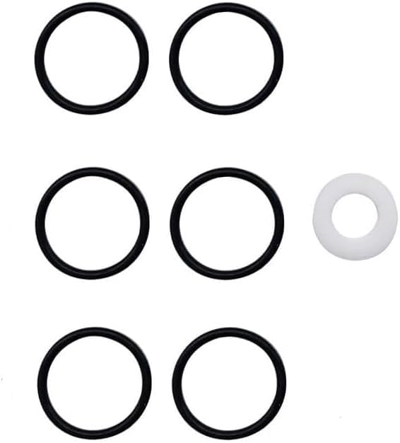 O rings of Soda Terra Co2 Refill Adapter, Washer for Replacement Compatible with Soda Terra/Duo/Art Soda Refill Adapter