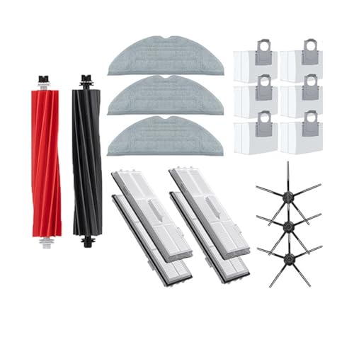 �|���@�A�N�Z�T���[�ARoborock�ƌ݊����AS8 Pro Ultra �ƌ݊������� ���C���T�C�h�u���V ���b�v�N���X HEPA �t�B���^�[ �_�X�g�o�b�O(Light Yellow)