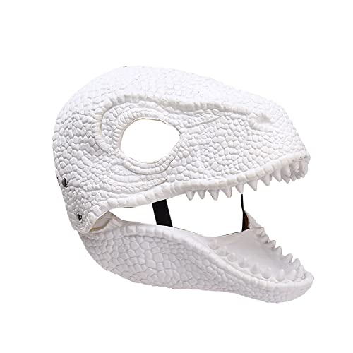 BestAlice Máscara de dinosaurio inspirada en la película con mand...
