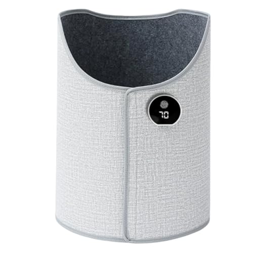 Image of Leg Toaster, Heat Under Desk Warmer, Leg Heater for Office and Home, Foot Warmers with Even Heating, 6 Heat Levels and Timer, 5 Seconds Quick Heat, 360 Fully Enclosed Heating(Gray)