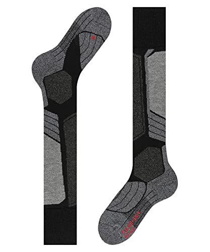 Image of FALKE Women's SK1 Comfort Ski Socks, Thick, Quick Dry, Merino Wool Silk, 1 Pair