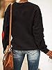 Ykomow Long Sleeve Valentines Shirts Women Plaid Love Heart Valentine's Sweatshirts Blouse Tops #2