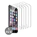GWL [5 Pack] Screen Protector for iPhone 8 Plus, iPhone 7 Plus, iPhone 6S Plus, iPhone 6 Plus, Tempered Glass Screen Protector, 5.5 inch, 3D Touch, Anti-Scratch, Case Friendly