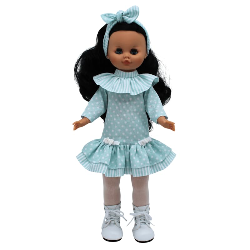 FOLK Muñeca colección Sintra Original Artesanía 40 cm., con Vestido Boutique Personalizable.